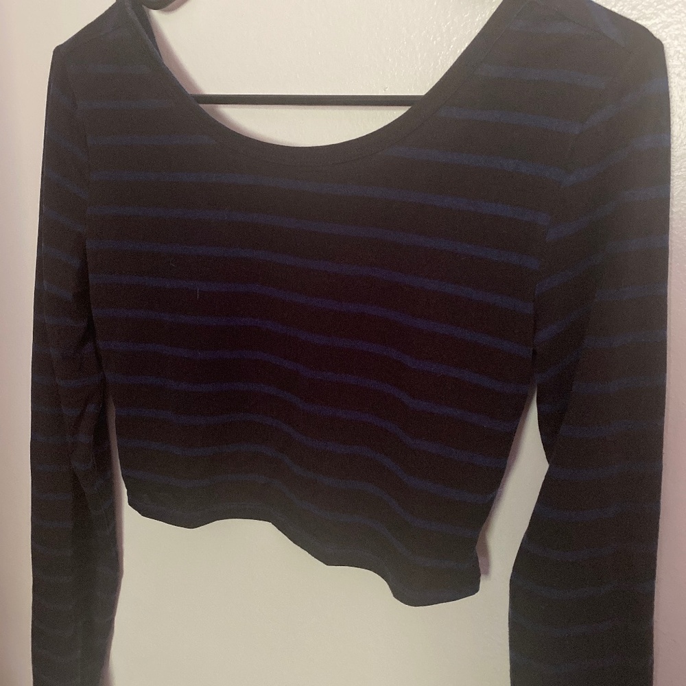 Stripped crop top